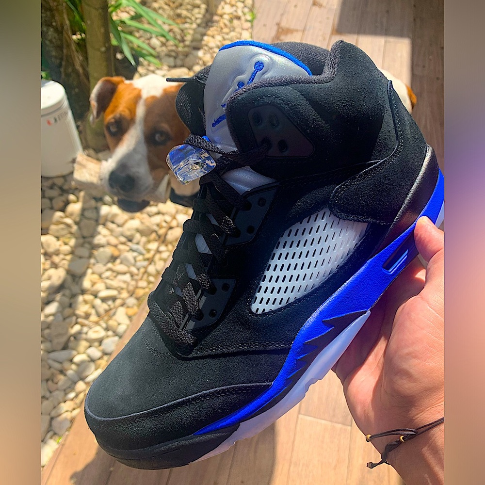 Nike Air Jordan 5s, Racer Blue - 10M
